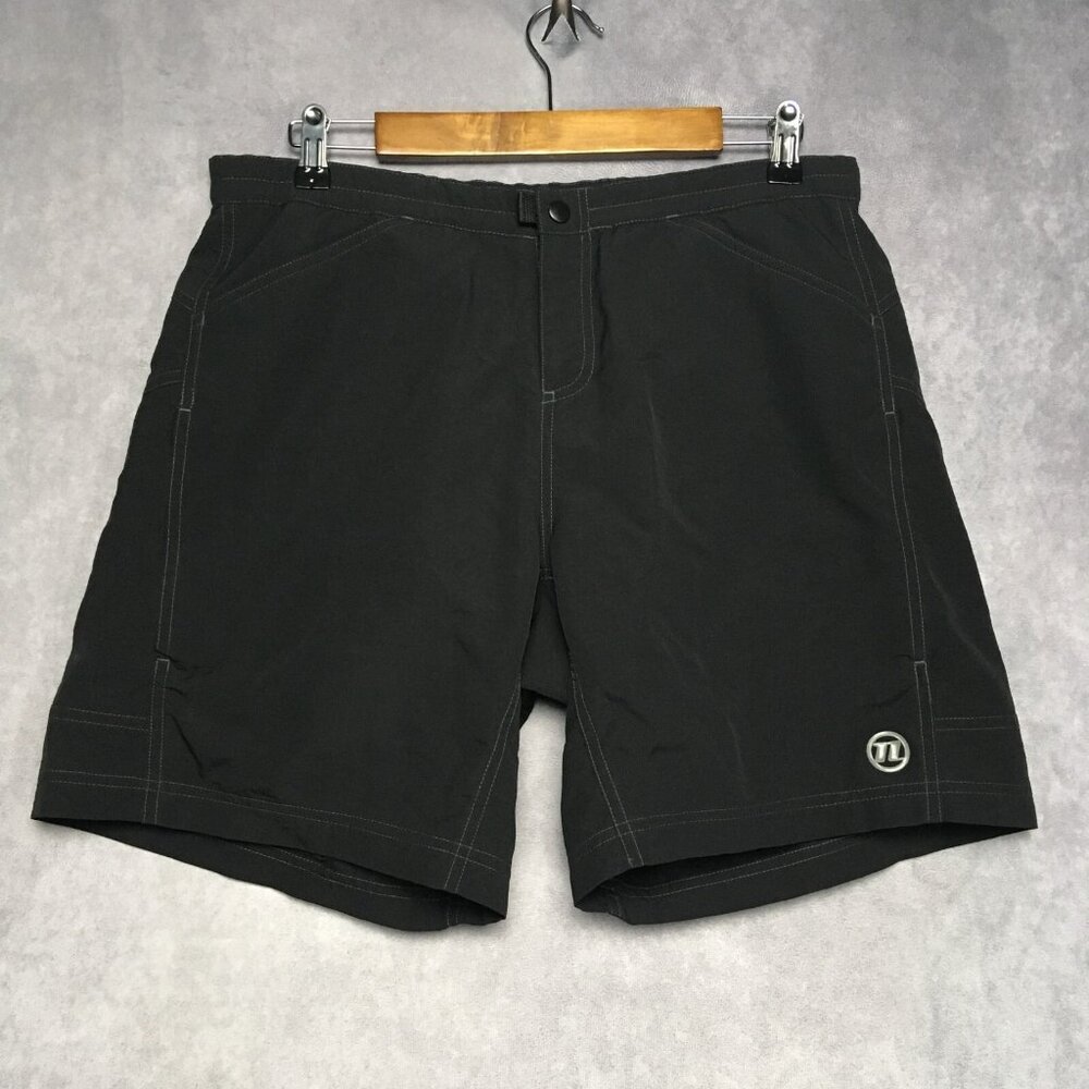 Novara Mens Padded Cycling Shorts size Medium 32 to 33 Black‎ Biking Vented